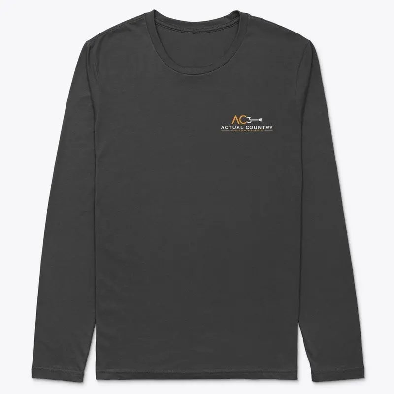 Actual Country LOGO Long Sleeve T-Shirt