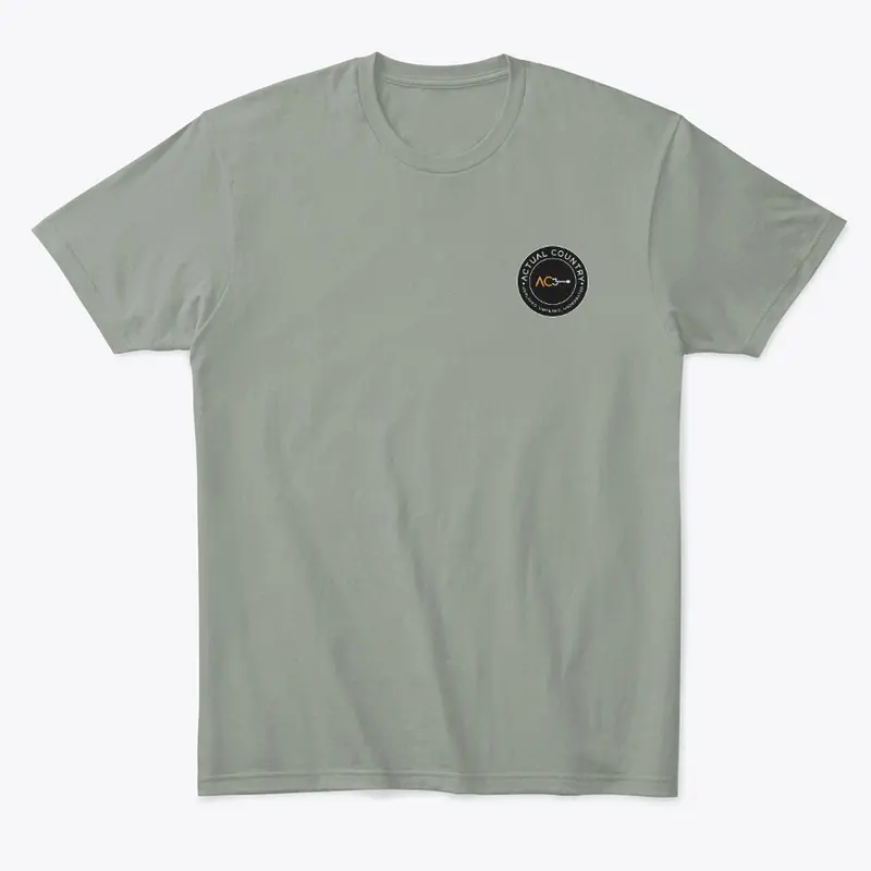 Actual Country Circle LOGO T-Shirt